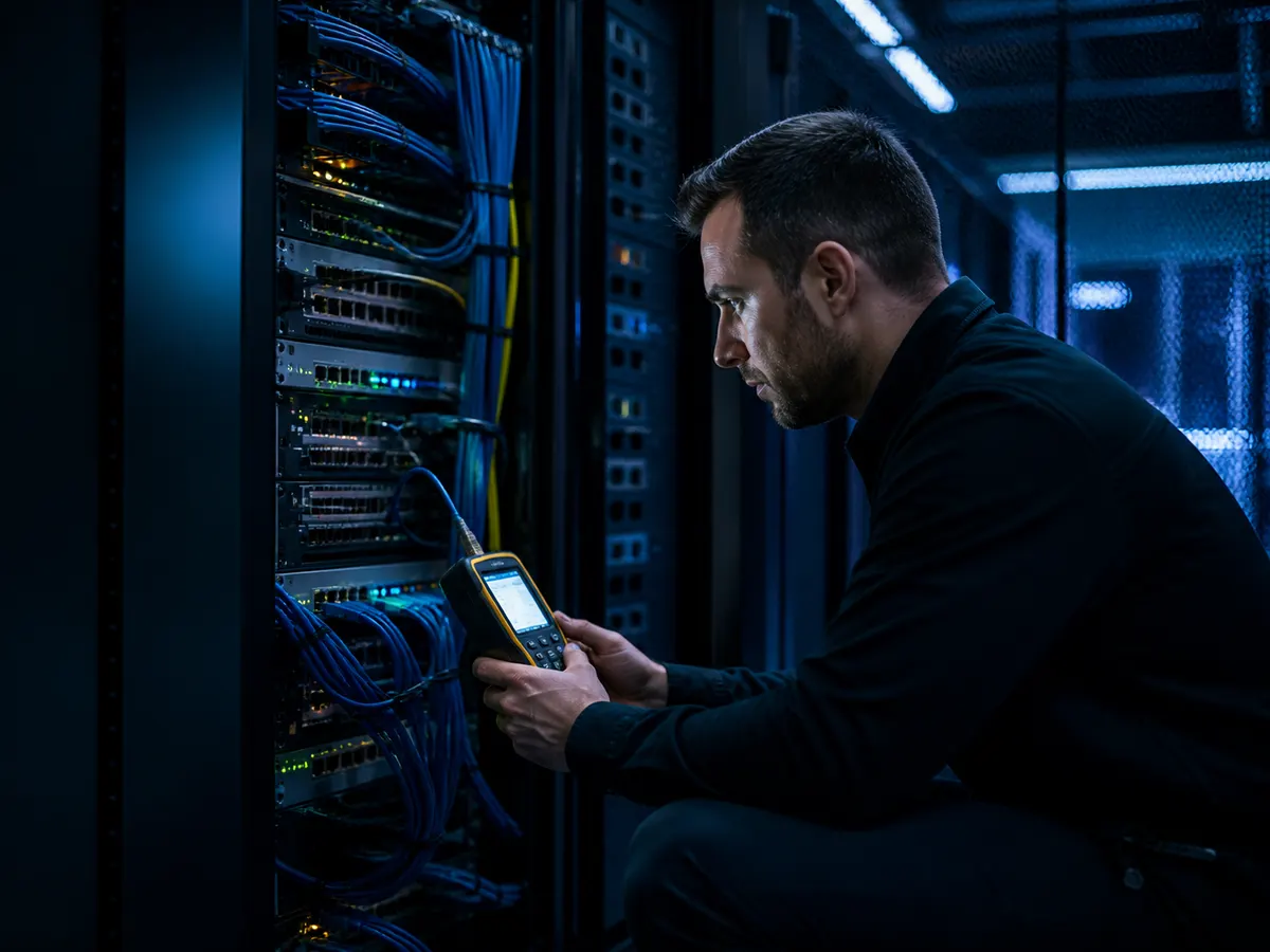 Structured cabling termination and continuity testing